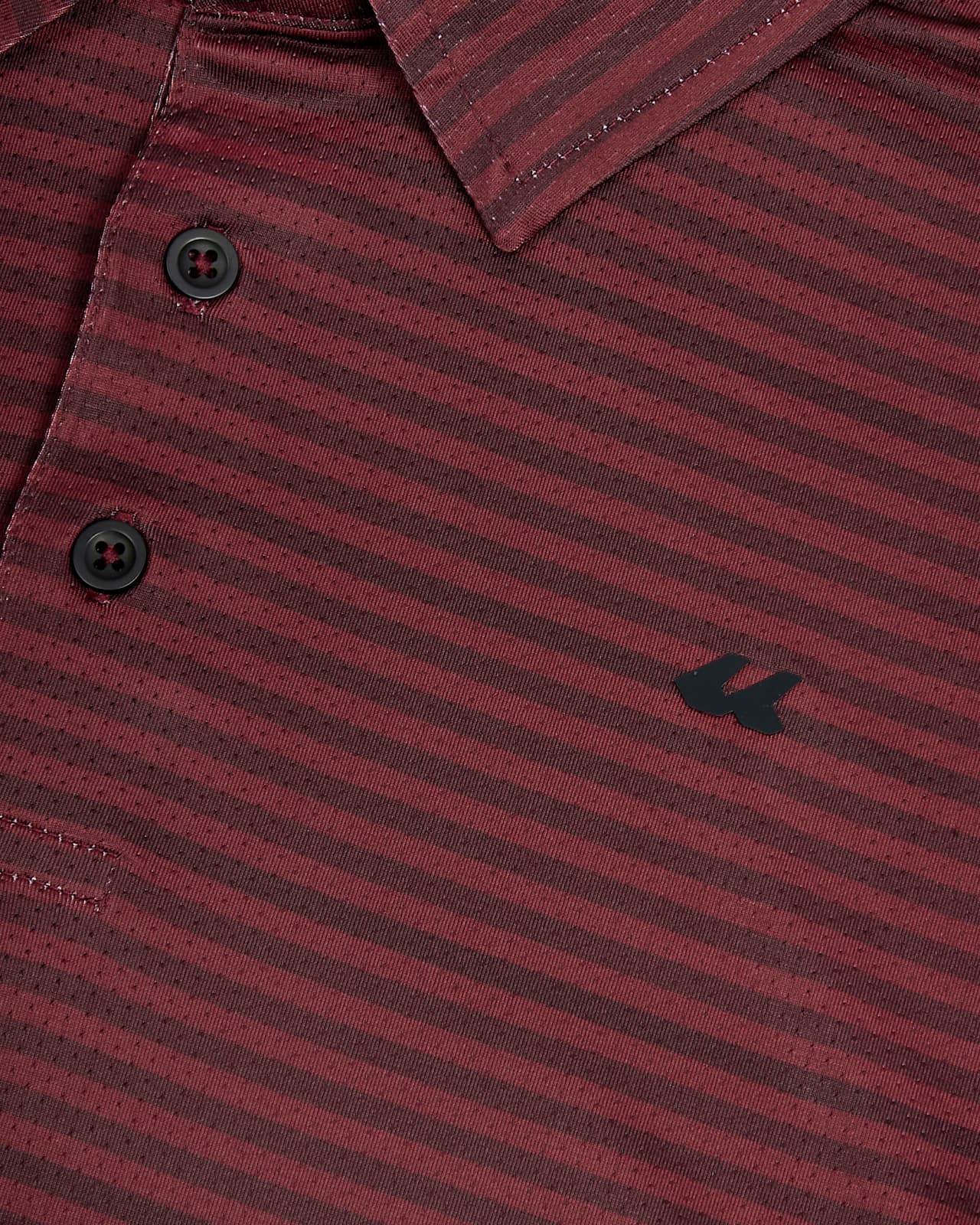 OXBLOOD STRIPE POLO