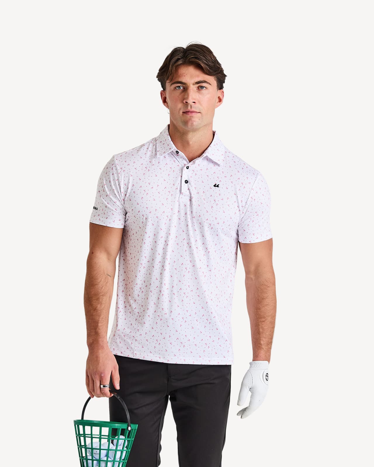 WHITE BLOSSOM POLO
