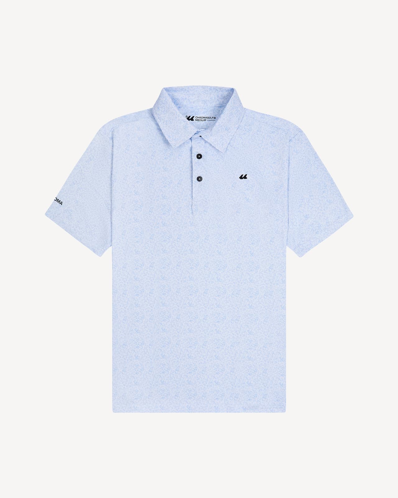 Blue Fleck Polo