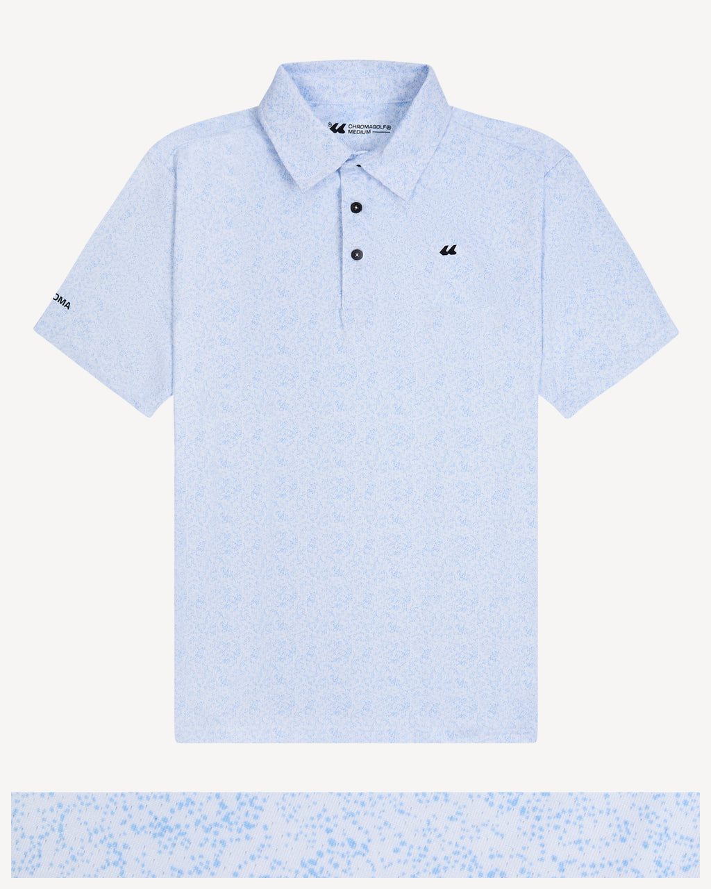 Blue Fleck Polo