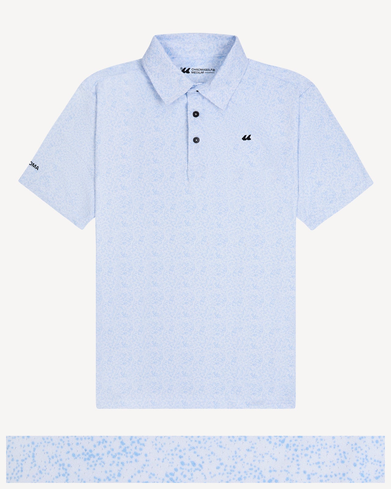 Blue Fleck Polo