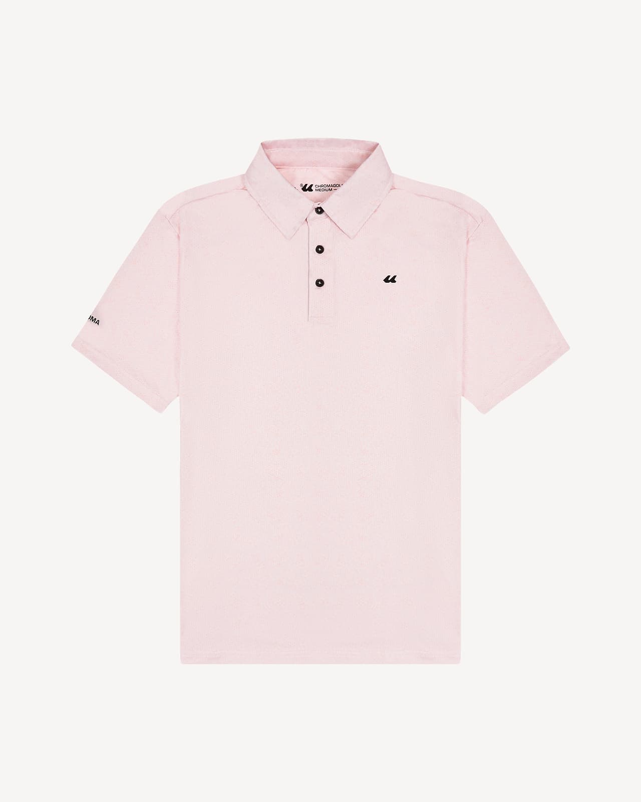 Peach Fleck Polo