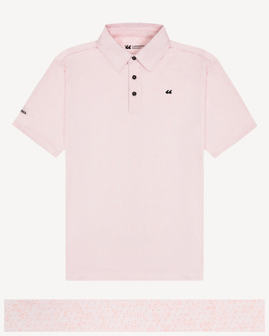 Peach Fleck Polo