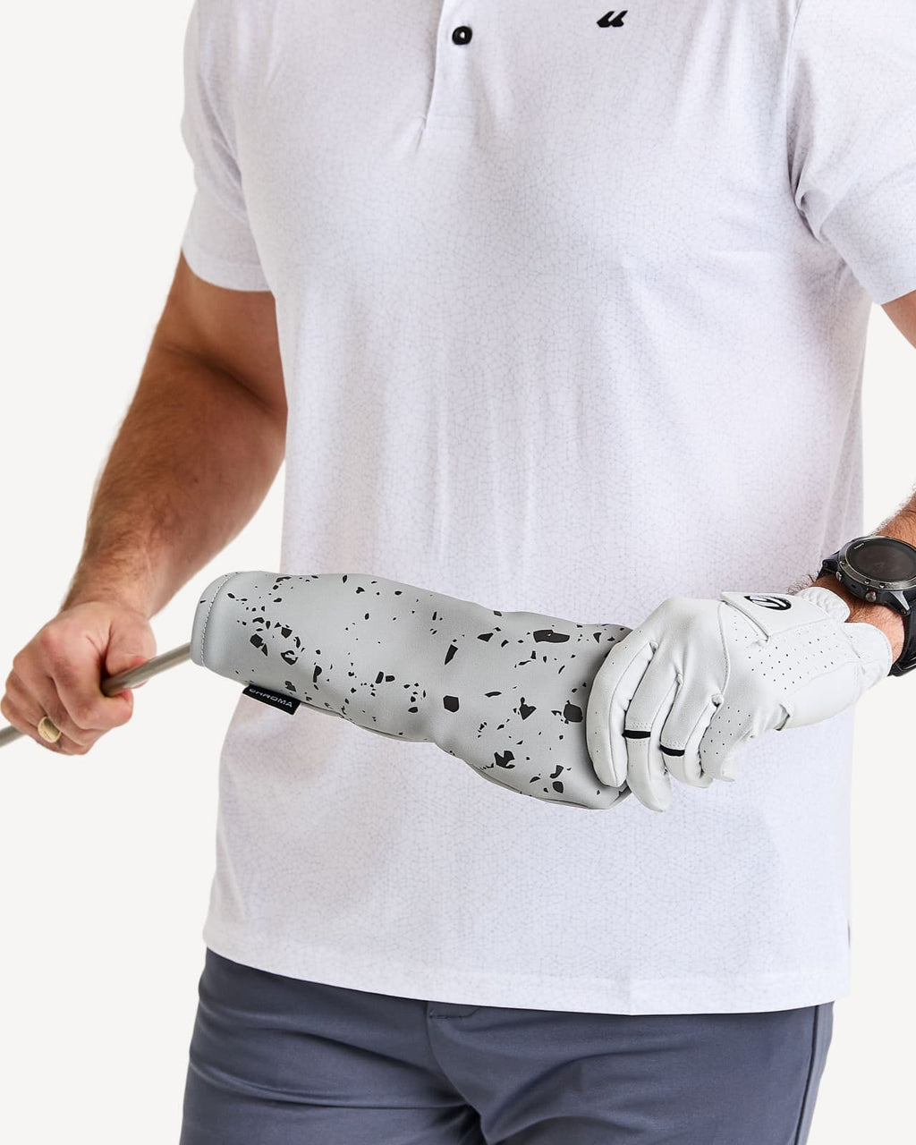 GREY SPLATTER - HEADCOVERS
