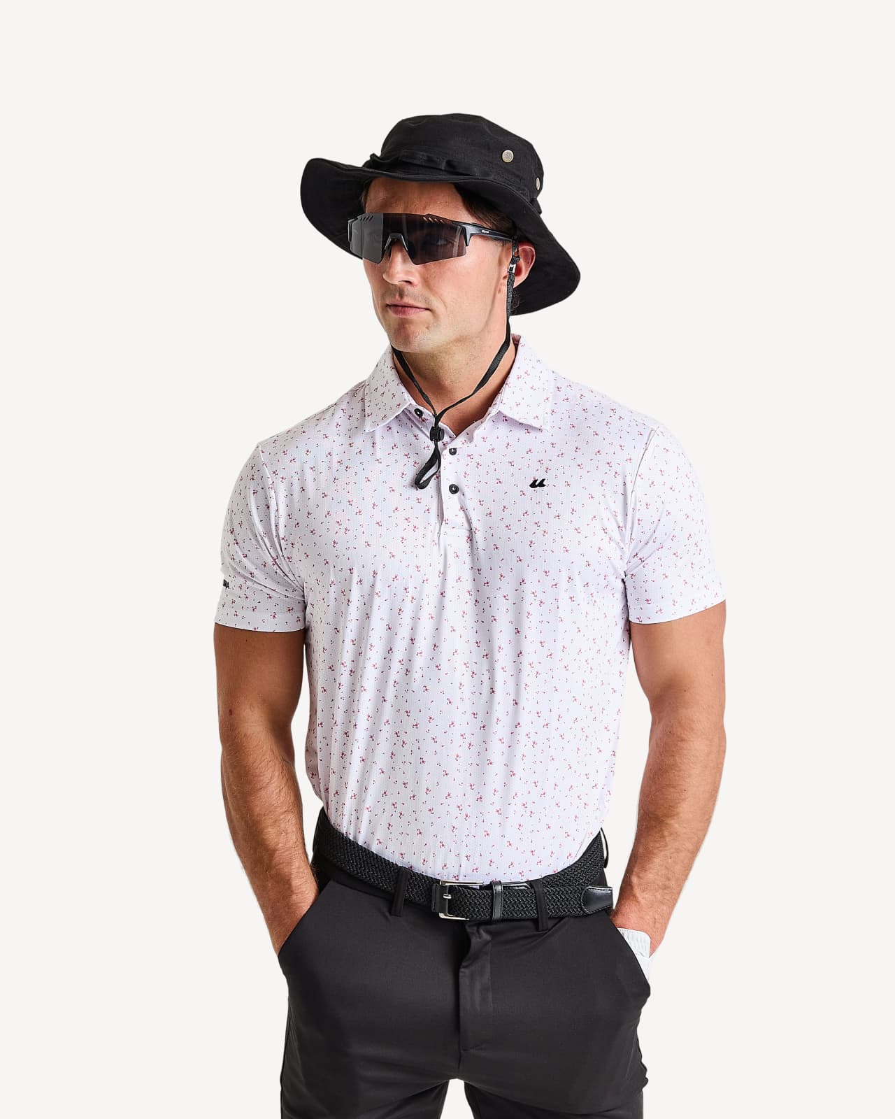 WHITE BLOSSOM POLO