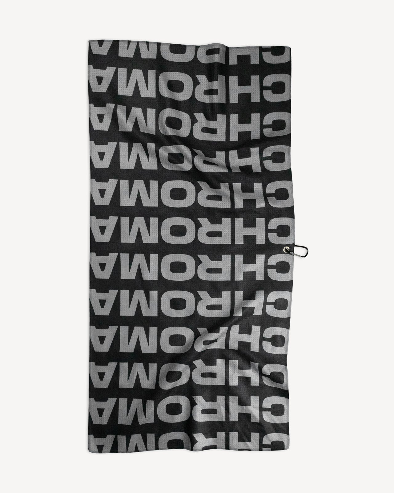 BLACK FLOW - Large Golf Towel